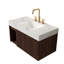 Meuble-lavabo suspendu de 91 cm (36 po) avec comptoir en pierre frittée et lavabo en céramique-764803864