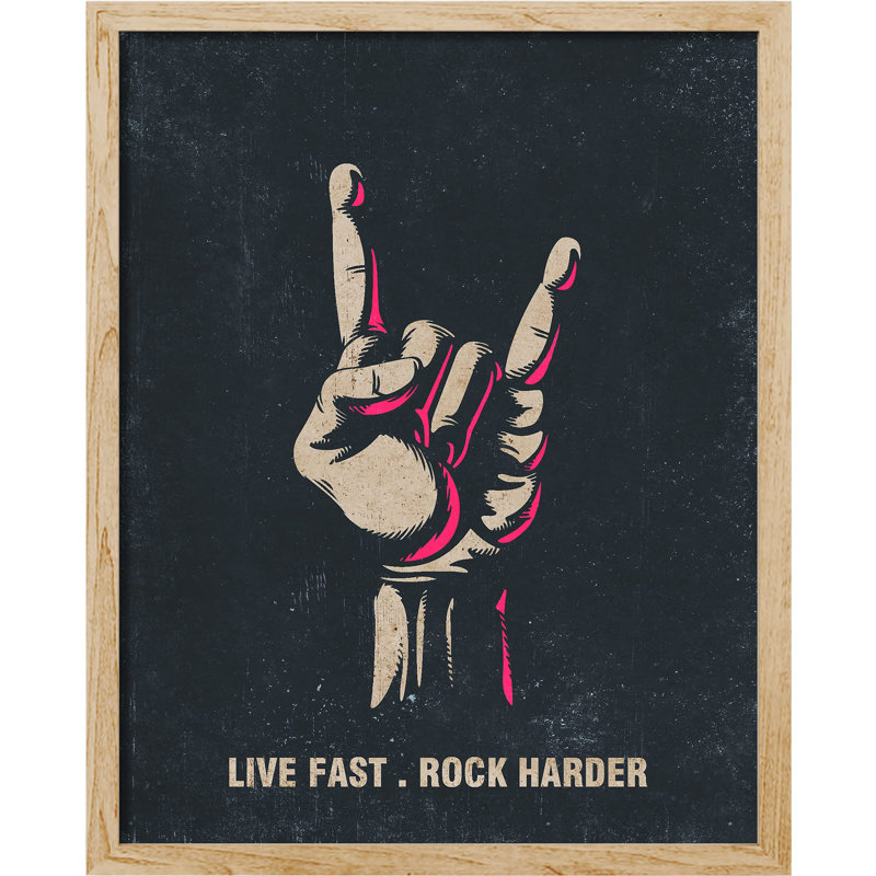 «Rock Soul Live Rock», Naturel, H 16 po x l 12 po