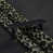 Green Black Chenille
