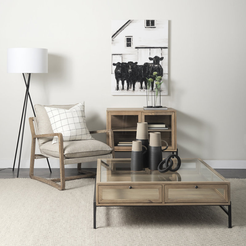 Warner Accent Cabinet, Light Brown