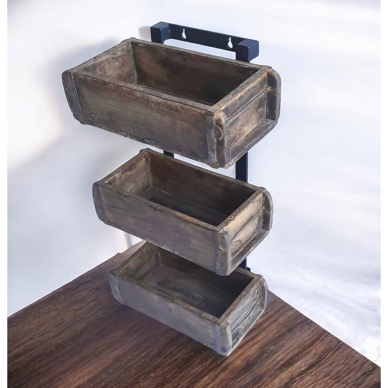 3 Piece Wood Tiered Shelf