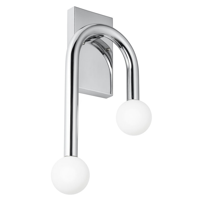 Colette 17'' LED Sconce - Polished Chrome, Polished Chrome