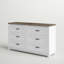 Commode double 6 tiroirs Vasia