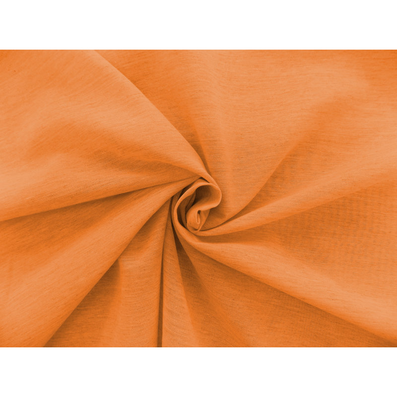 Peck Eyelet Room Darkening Single Curtain, 142cm Width x 255cm Drop, Orange