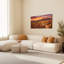 «Desert Landscape Sunset», ensemble de 1 reproduction d'art sur toile tendue-74117045