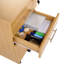 Denzel Under Desk Mobile Pedestal 3 Drawer Unit, Filing Cabinet-113768067