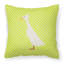Coussin extérieur carré à damier de canard-23813585-48711033
