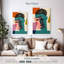 Portrait d'un homme abstrait Leisha-108362276
