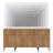 63" Modern Wood 3-Drawer Dresser With Reeded Design, Minimalist Dresser Organizer Storage With Charging Station For Bedroom,Living Room, Entryway-2031276949