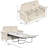57.4" Pull Out Sofa Bed,Sleeper Sofa Bed-2123394685