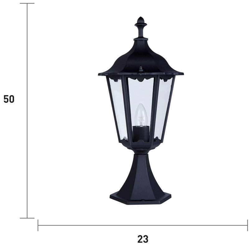 Afton Transparent Pier Mount Light