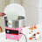 Electric Cotton Candy Machine - 980W Commercial Floss Maker