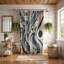 Funky Retro Forms - Rideau de douche standard 1 pièce-552952692