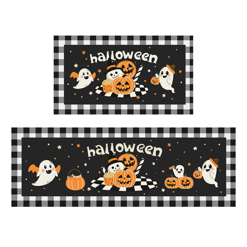 Halloween Kitchen Rugs And Mats