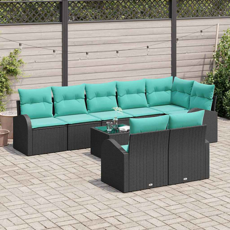 Ensemble de canapé de jardin 9 pièces vidaXL