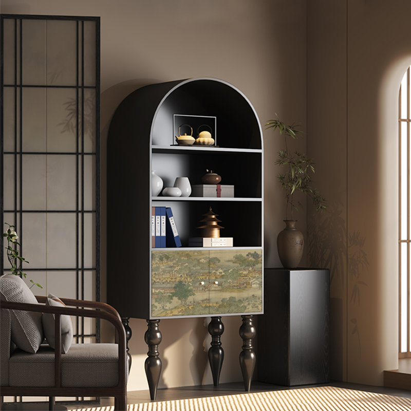 Art deco display case Multi-functional bookcase