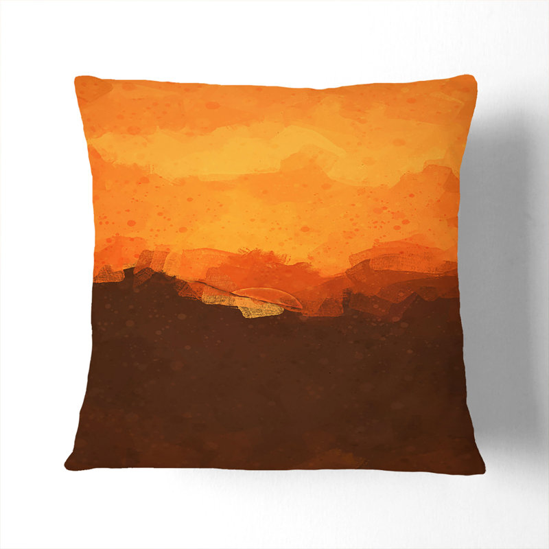Square Throw Cushion, 40cm H x 40cm W x 15cm D