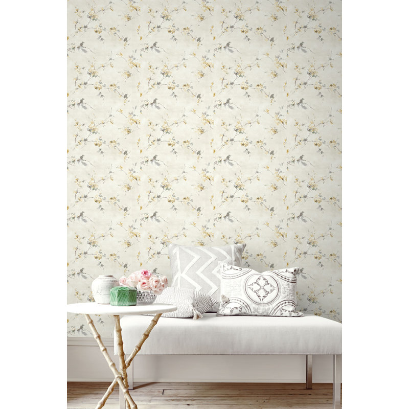 Fleur de pêche, Beige / orange