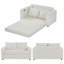 Mykhia Solid Wood 56.69'' Reception Sofa