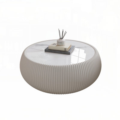 Marble Countertop Round Coffee Table