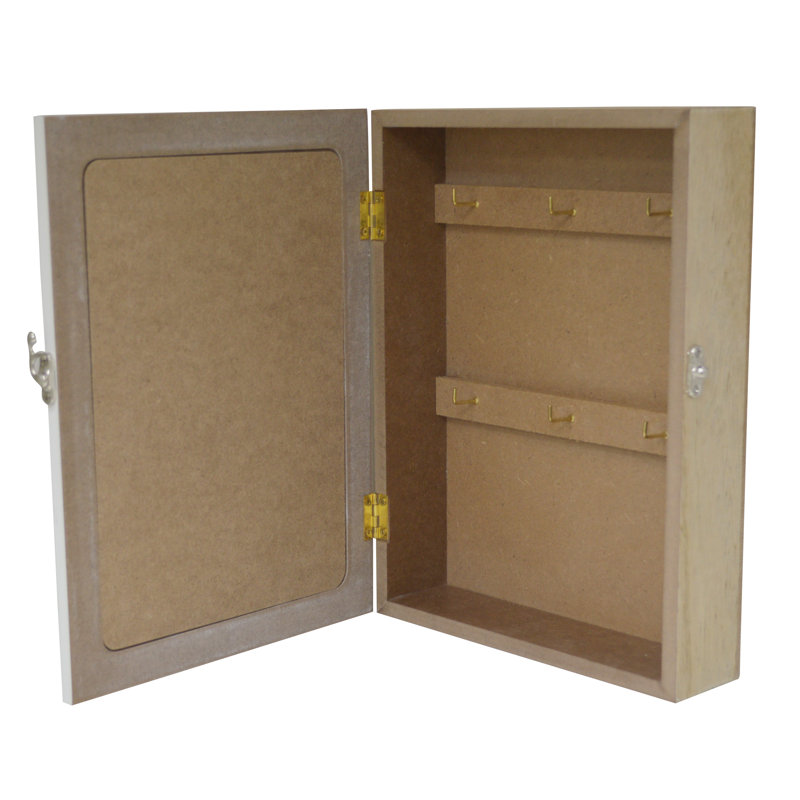 Heart 6 Key Hook Holder Organizer Box