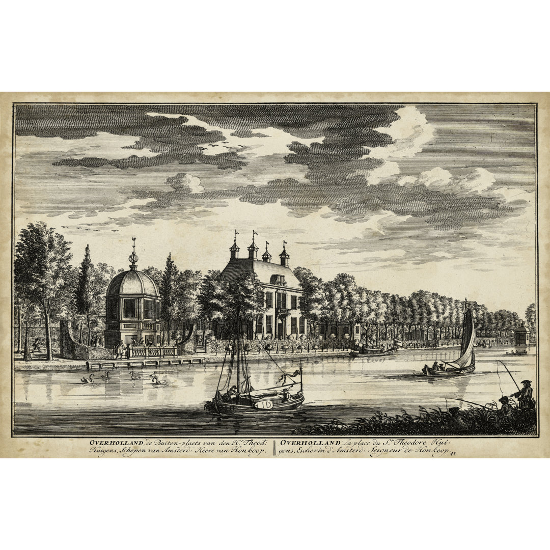 Leinwandbild Views of Amsterdam VI von Nicolaus Visher