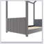 Lit en bois Velvet House-1352189500