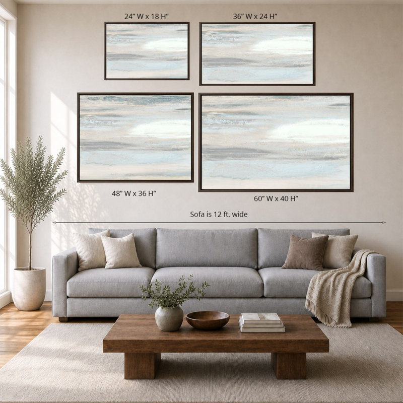 «Gray Sunrise III» par Patricia Pinto - impression sur toile