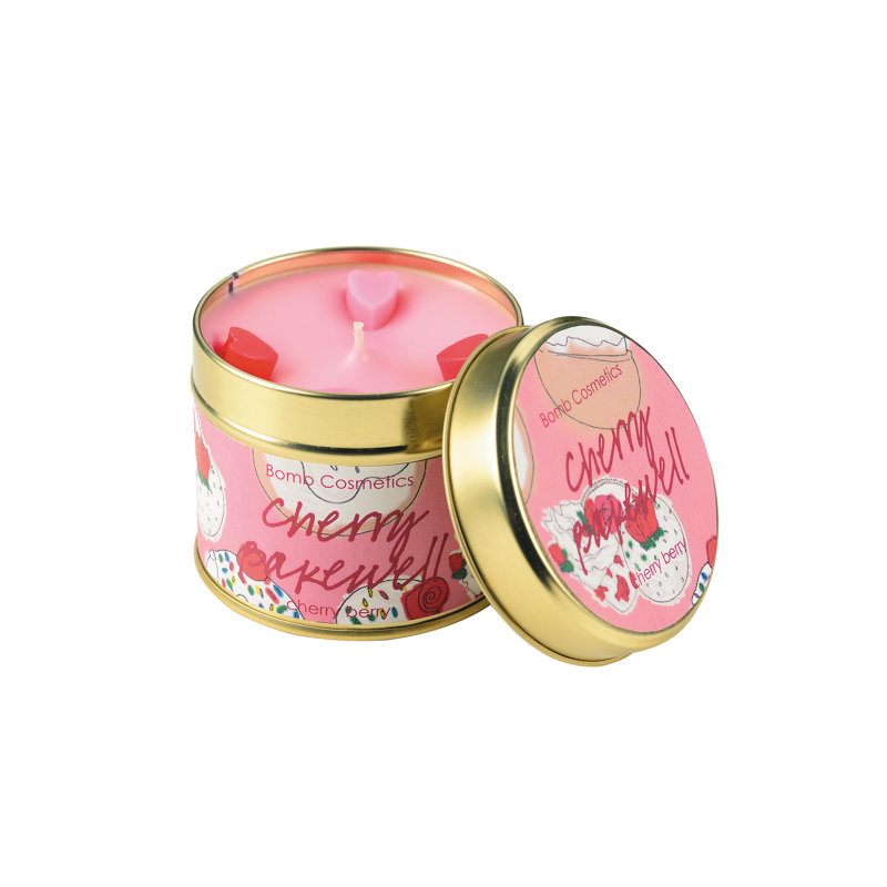 Cherry Bakewell Scented Jar Candle
