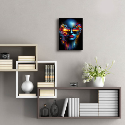 «My Morning Look» par Rey Klimt, art mural en verre acrylique