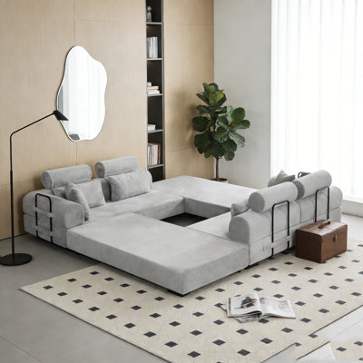 Canapé modulaire en L