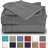 Premium Rayon from Bamboo Sheet Set Deep Pockets, Cooling, Ultra Soft and Breathable-783897867-783902189