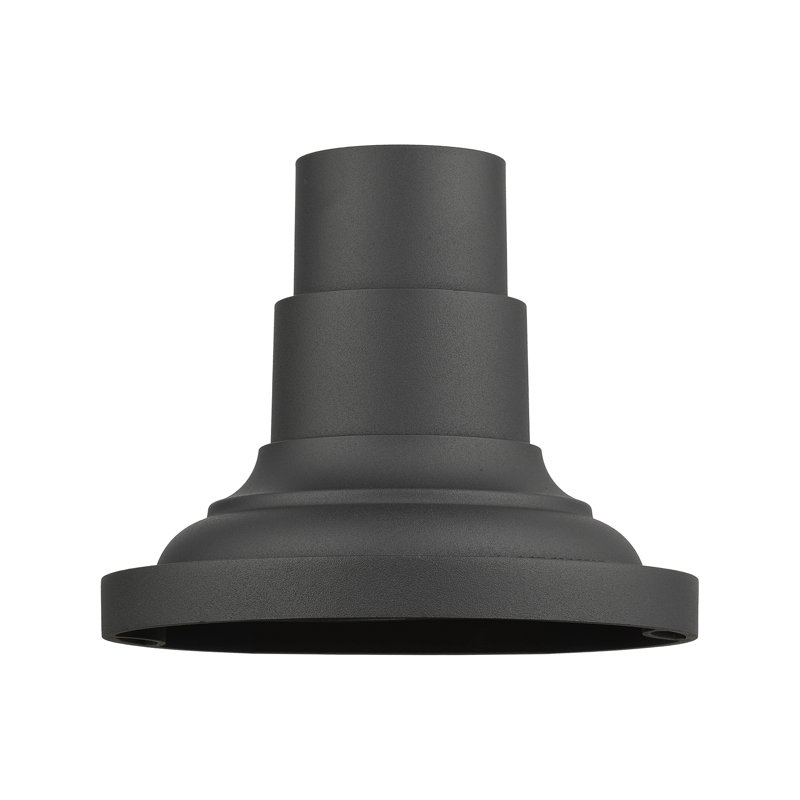 Lantern Post, Textured Black