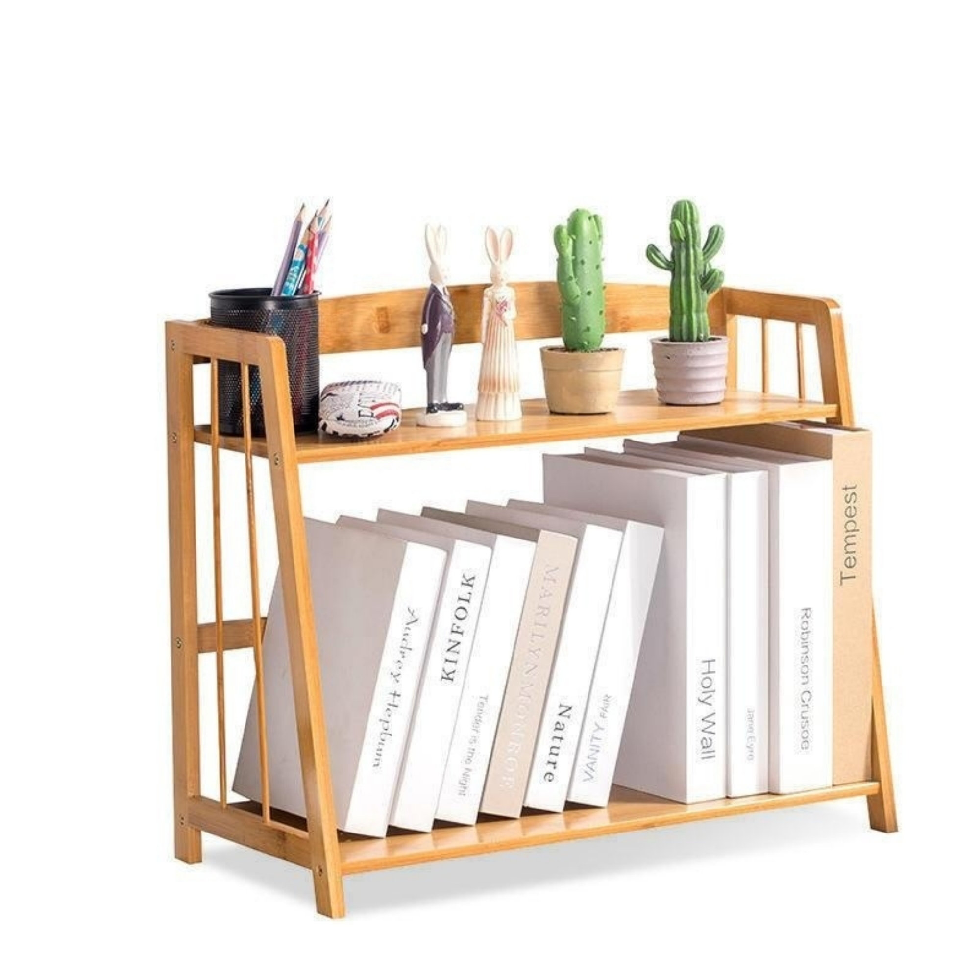 Latitude Run® Bamboo Desk Organizer