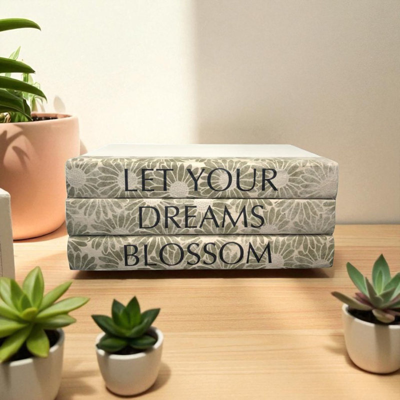 Quote Entertainment Decorative Book