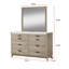 Commode de rangement rustique