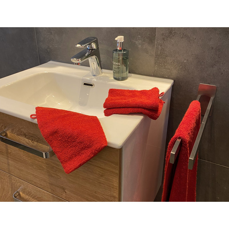 Midweight Washcloth, Red