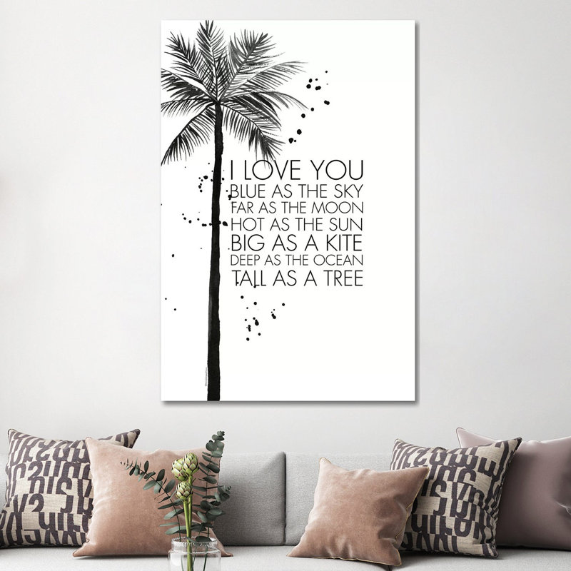 Tall As A Tree by Mercedes Lopez Charro - Wrapped Canvas Gallery-Wrapped Canvas Giclée, 152.5 cm H x 101.5 cm W