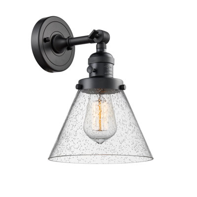 Cone 1 Light Sconce