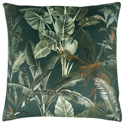 Kiable Cotton Floral Square Cushion