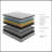 Diamond Innerspring Hybrid And Cooling Gel Memory Foam Mattress, Pressure Relief, And Motion Isolation, Certipur-US And Oeko TEX Certified-1383742872-1383742852