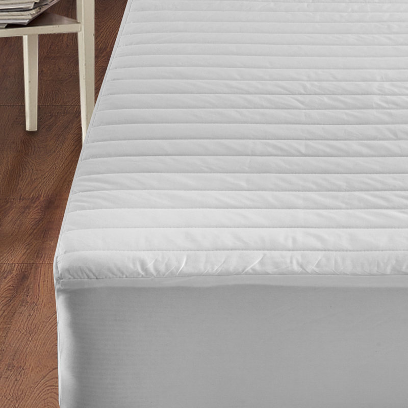 Protège-matelas en coton 0,25 po, Simple