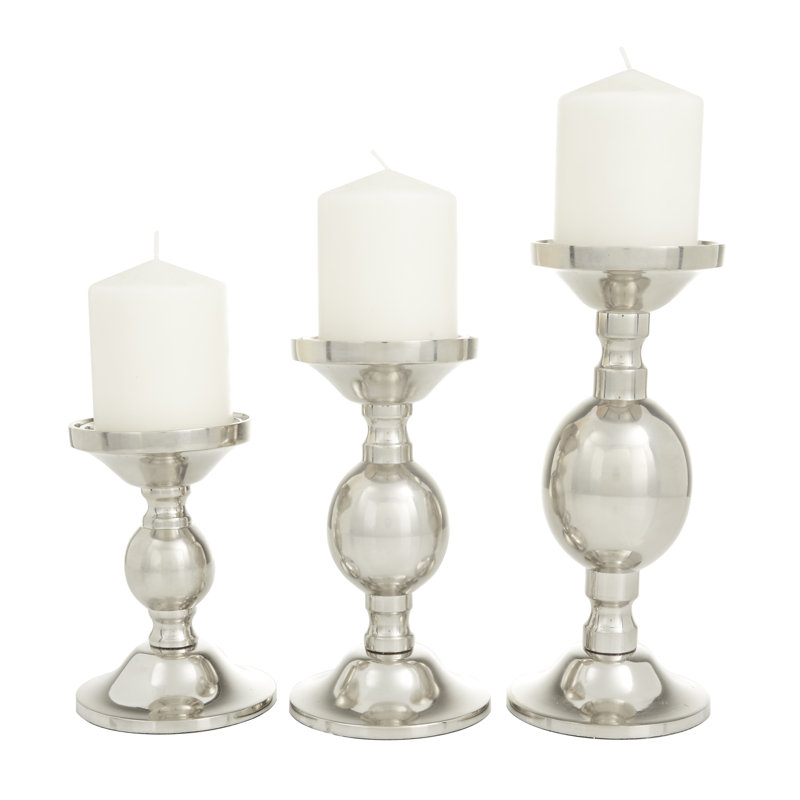 Porte-bougies Cole and Gray, Argent
