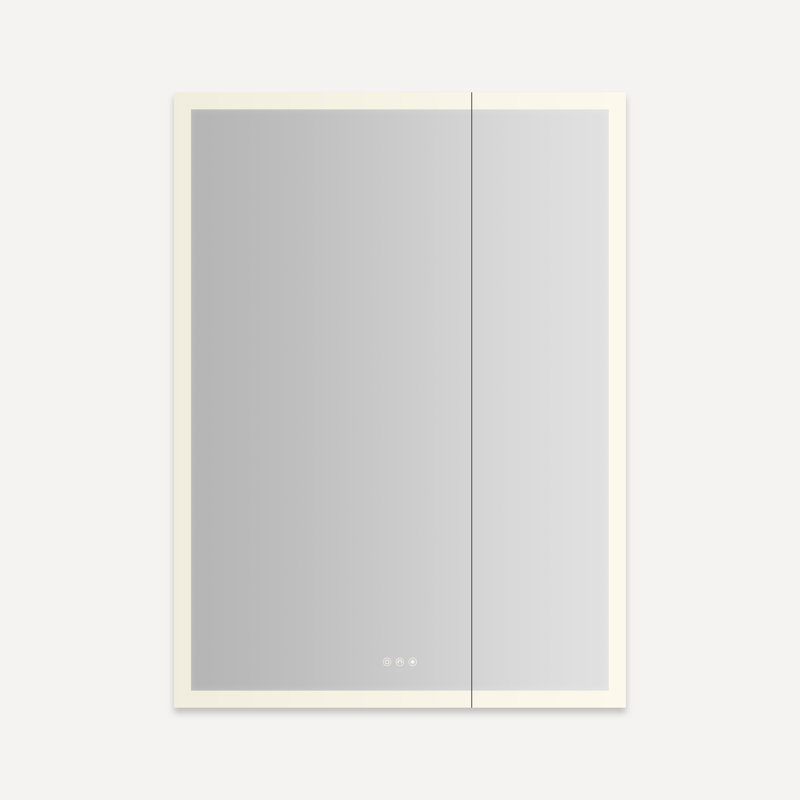 AiO Reserve Double Door Cabinet, Perimeter Lit, 36" x 48" x 4"