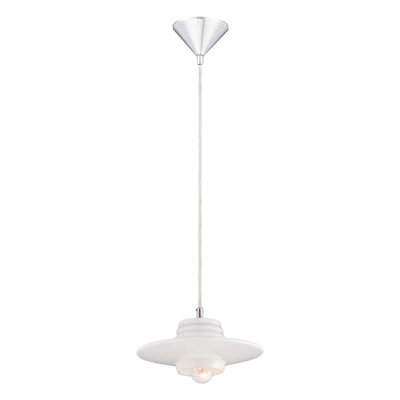 Luminaire suspendu géométrique simple à 1 lumière