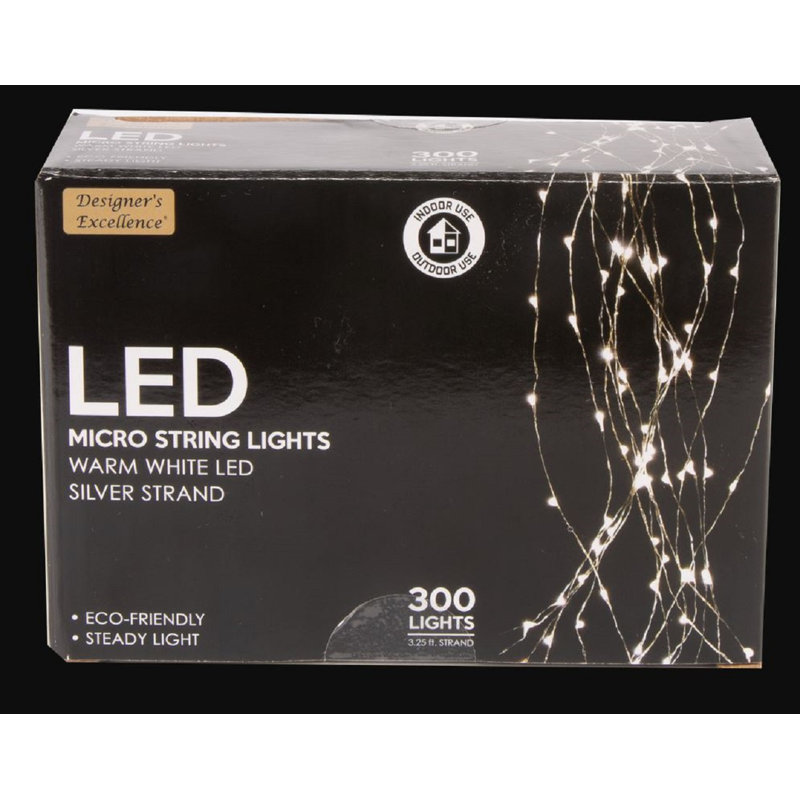 Guirlande de 300 lumières DEL Aadil