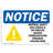 Osha Notice Material Safety Data Sheets Hazard Program Sign