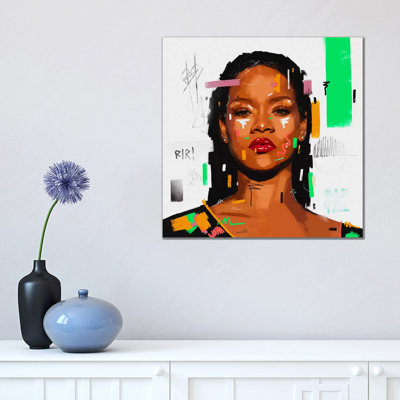 Badgal Riri by Nuwarhol  Painting Print