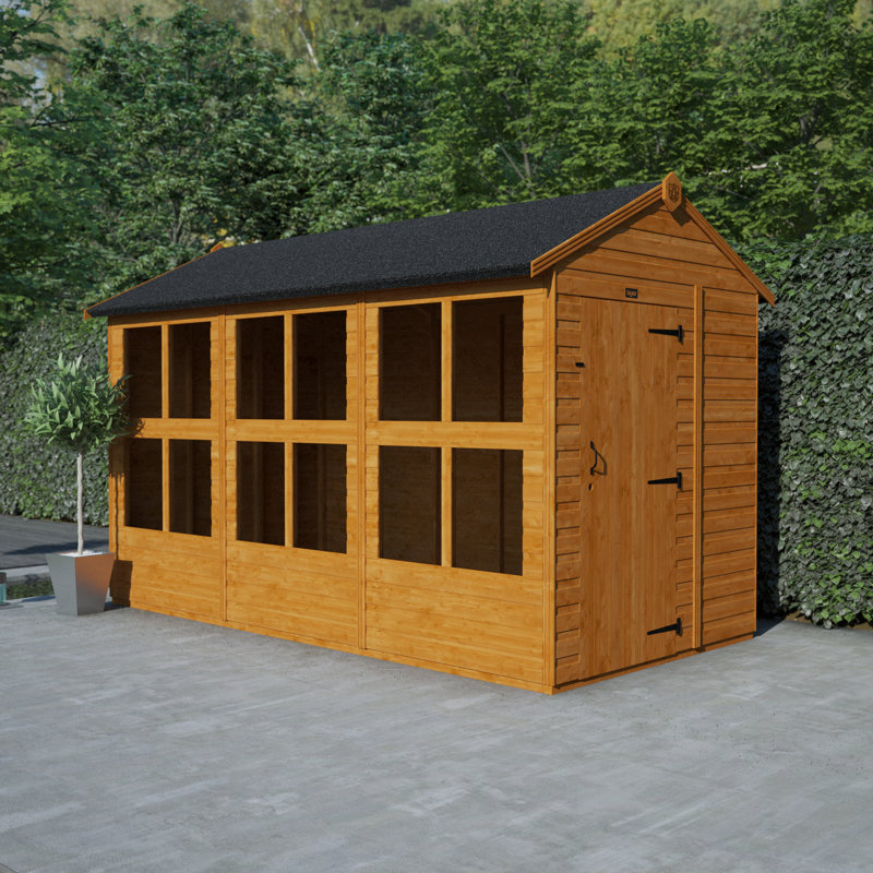 12x6w TigerFlex® Shiplap Apex Sunroom