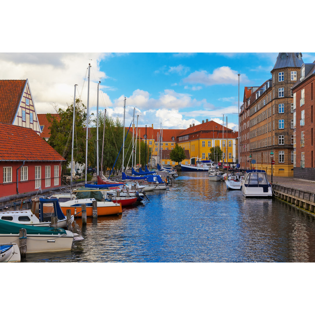 Altstadt in Kopenhagen von Scanrail - Leinwanddrucke auf Leinwand